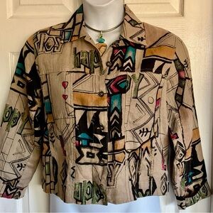 CHICO’S ..linen Jacket